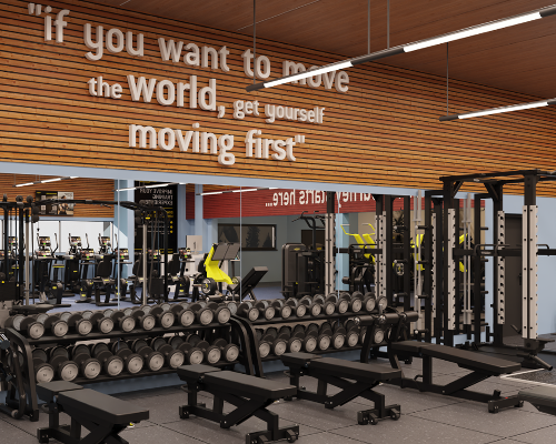 Longwell Green Active Leisure Centre has had a £750,000 upgrade / Circadian Trust
