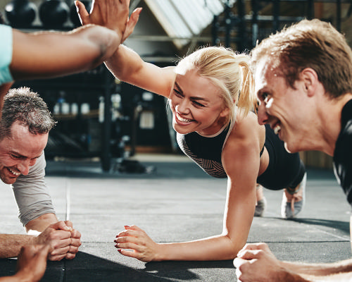 Well motivated members know the gym is good for their physical and mental health / shutterstock/Ground Picture