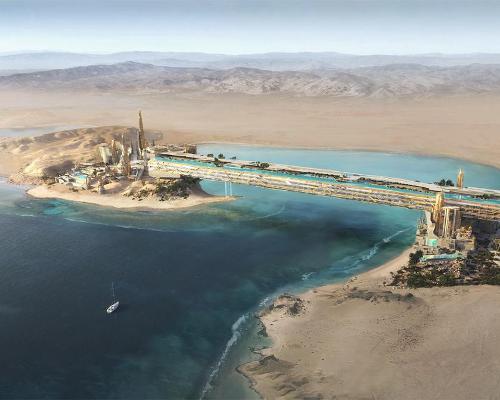 The new resort will be constructed in Magna, one of the five regions within the Neom giga-project / Equinox Hotels