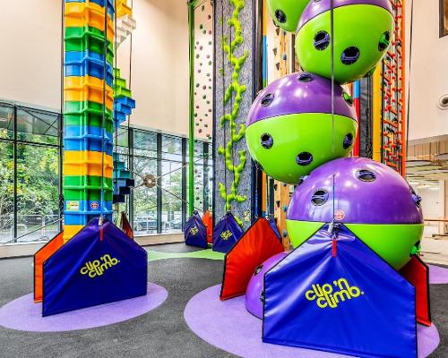 The Clip and Climb area has 14 experiences / Places Leisure