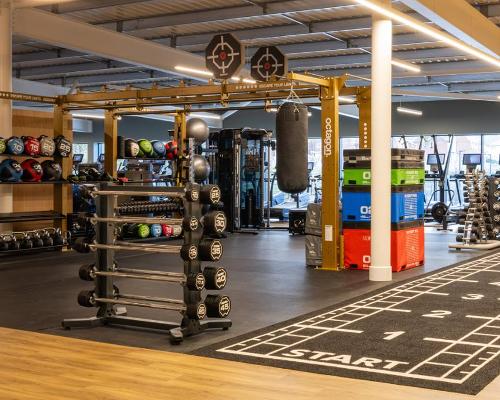 The gym includes an Intuitive Strength Circuit / Matt Fisher/David Lloyd Clubs