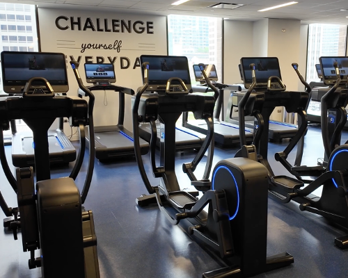 Hyatt Regency Chicago has incorporated the Symbio cardio line Credit: Life Fitness / Hyatt Regency Chicago