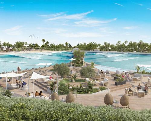 Bahrain Surf Park – Club Hawaii Experience will be powered by Wavegarden Cove Technology.
/ Bahrain Surf Park/Wavegarden