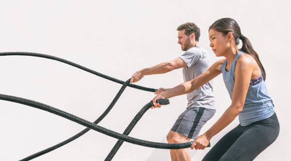 HIIT training remains in the ACSM top 20 / Photo: shutterstock / Maridav