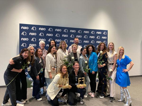 Judges, winners and supporters of the RX Female Award at FIBO 2025 / photo: FIBO