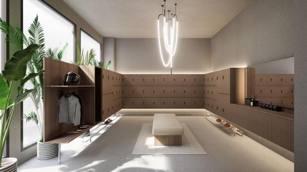 The concept is designed to fit a space of 300sq m / photo: 432
