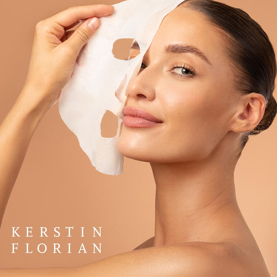 The new mask contains herbal essences and bioactive peptides / Kerstin Florian