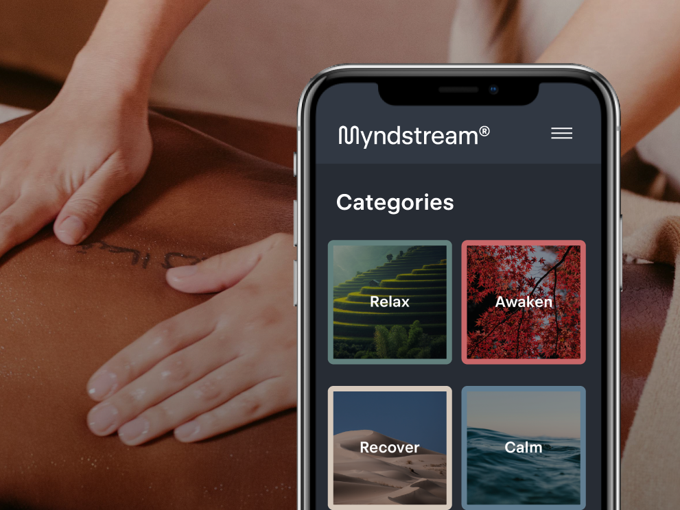 The app is currently available on iOS and the Android version is set to launch soon / Myndstream