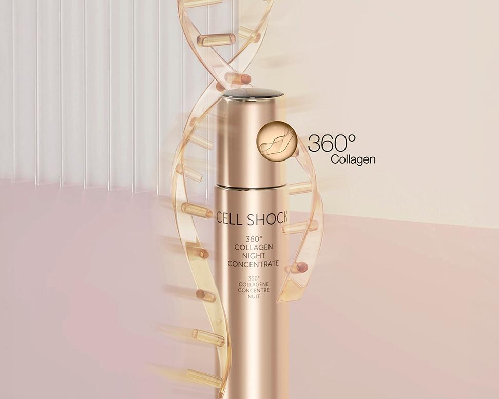 Swissline offers women a chance to boost NAD+ levels topically via its 360° Collagen Night Concentrate / Swissline