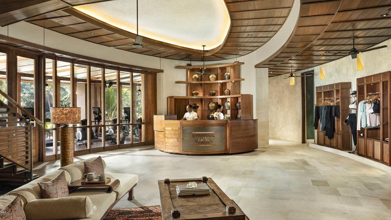 The new facility has a reception area, lounge and boutique / Four Seasons Resort Bali at Sayan
