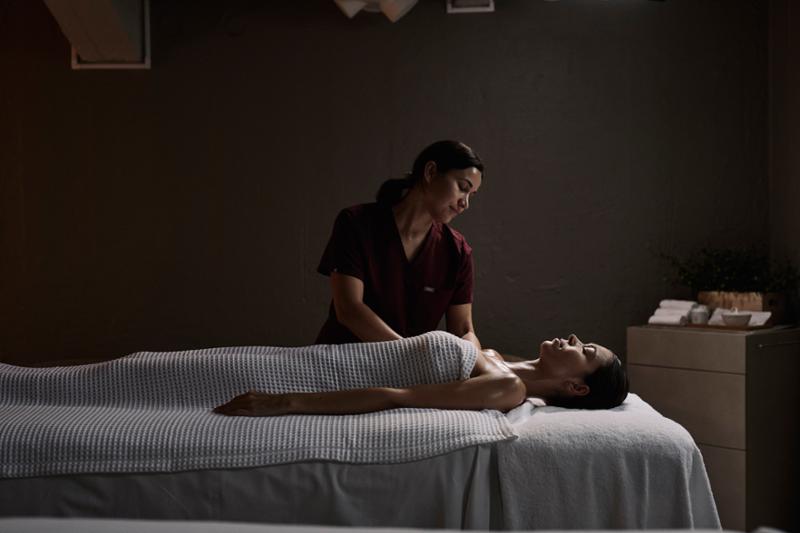 There are four treatment rooms and a separate wellness suite for private groups / Hagastrand, Autograph Collection
