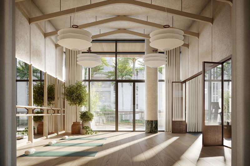 There will be a mindful movement studio at the property / Terra