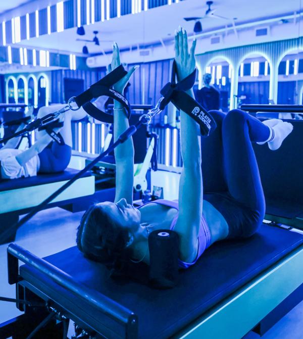 The unique reformers are easy to use and quick to set up / photo: Sequel Brands / Pilates Addiction