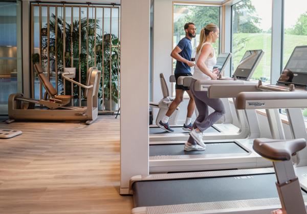 Coworth Park chose the Artis Luxury Line in cool sandstone / Technogym