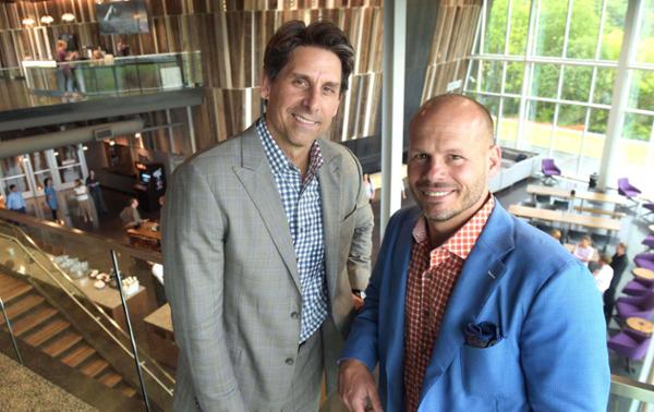 Runyon and Mortensen are proud of the early risks they took / photo: Anytime Fitness