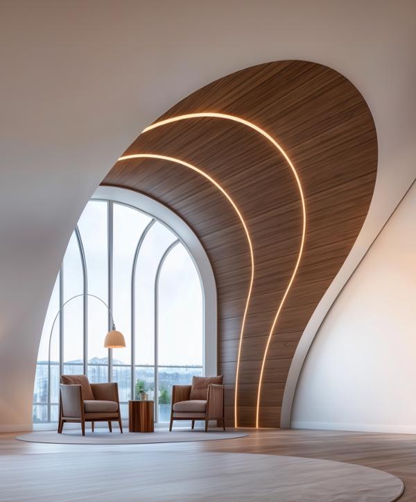 The new villas will feature curved windows with views of Lake Bled and the Julian Alps / rectum nos este venit ut que co The new villas will feature curved windows with views of Lake Bled and the Julian Alps / rectum nos este venit ut que co
