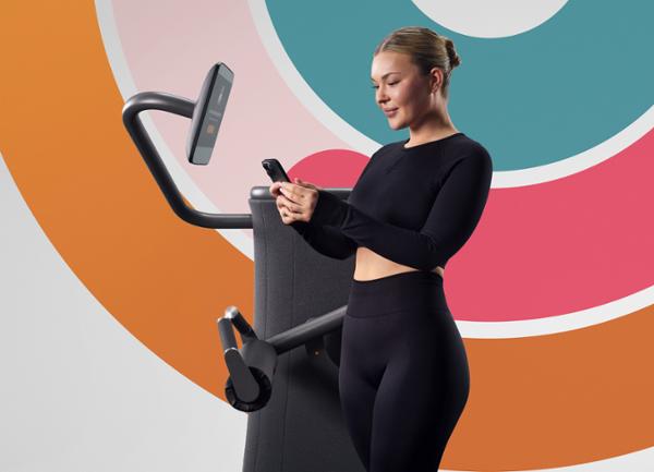 Sessions are logged to make the system smarter and deliver hyper-personalised workouts / EGYM
