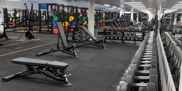 The gym facilities at the University of Bath have been completely upgraded / photos: MATRIX Fitness