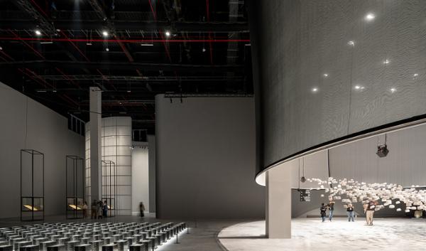 SOM’s Western Hajj Terminal at Jeddah’s King Abdulaziz Airport was used for the Biennale