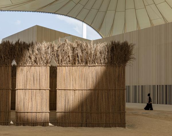 Syn Architects created a pavilion for prayer and performance for the Biennale