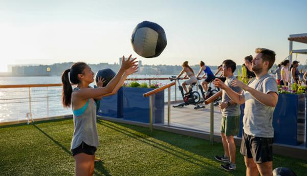 Chelsea Piers began as a 28-acre waterfront sports village in Manhattan / photo: chelsea piers