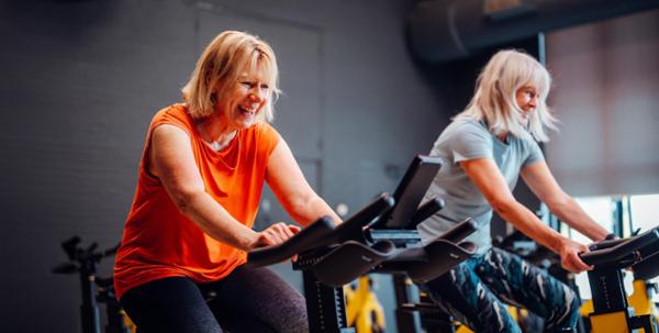 Indoor cycling is an effective way to treat hip osteoarthritis / photo: Bournemouth University