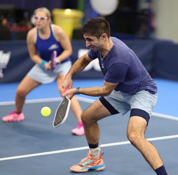 Doubles leagues are now running in every UK region / photo: Paul Currie / Pickleball England
