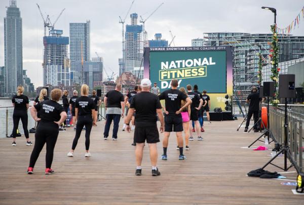 Progress in engaging wider populations has been limited / photo: national fitness day