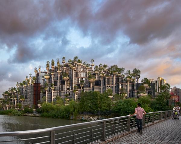 1000 Trees blends trees, art and architecture
