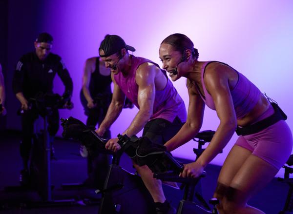Les Mills is currently trialling innovations for its cycle classes / photo: Les Mills / Finn Cochran