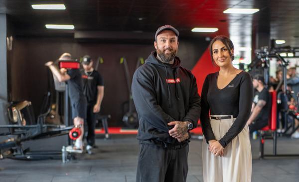 Jack Gibson, founder of Fitness Worx and Elnaz Bahadoran, Core Health and Fitness / photo: Core Health and Fitness / Fitness Worx
