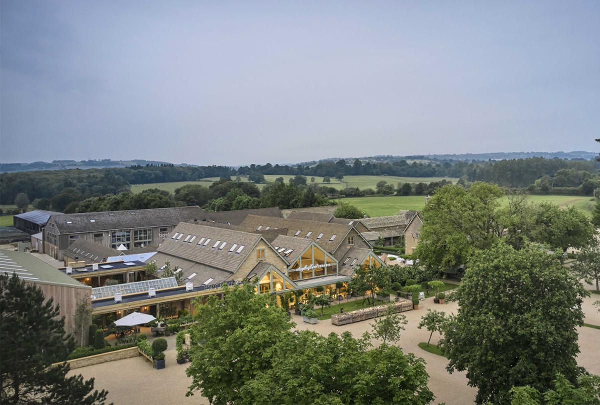 Daylesford Farm in the Cotswolds, UK, is home to the flagship Bamford Wellness Spa / Martin Morrell Daylesford Farm in the Cotswolds, UK, is home to the flagship Bamford Wellness Spa / Martin Morrell