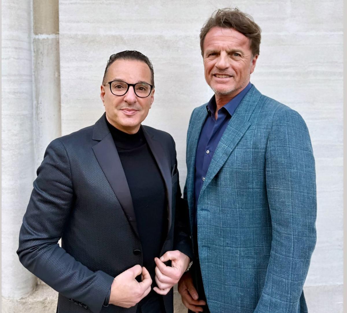 Bouaziz (L) and Christophe Cronier, CEO of Beauty Tech (R) / Beauty Tech Group Bouaziz (L) and Christophe Cronier, CEO of Beauty Tech (R) / Beauty Tech Group