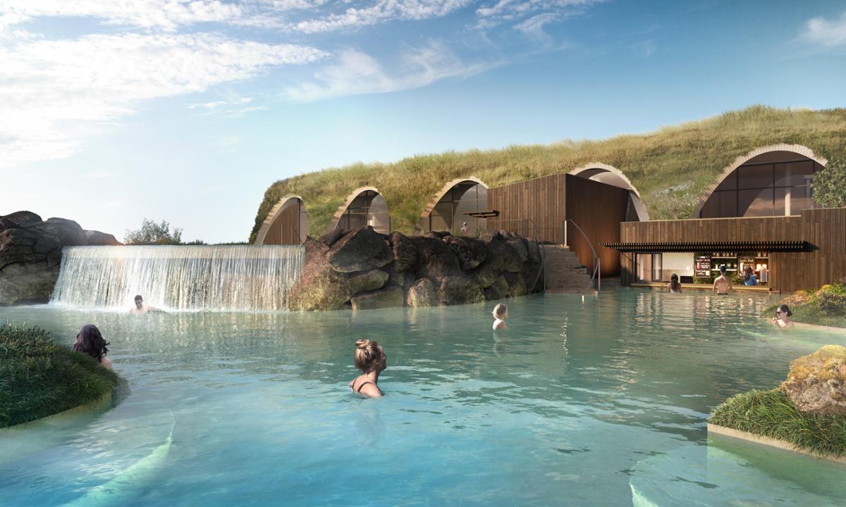 There will be two swim-up bars at the Laugarás Lagoon / Laugarás Lagoon There will be two swim-up bars at the Laugarás Lagoon / Laugarás Lagoon