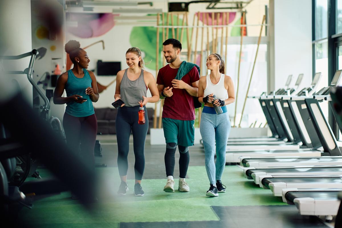 Workouts are social time for many Brits / iStock_Drazen Zigic Workouts are social time for many Brits / iStock_Drazen Zigic