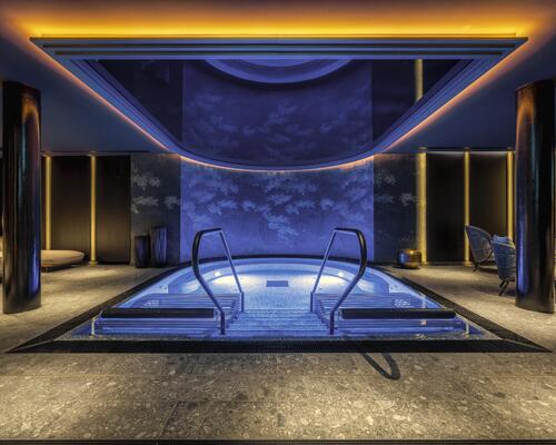 The spa occupies what used to be the safes of a former bank / Steigenberger Icon Europäischer Hof Baden-Baden 