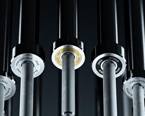 A colour-coded ID system simplifies bar selection / Eleiko