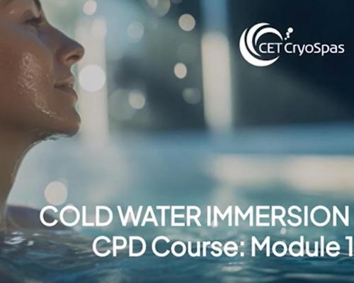 Cold Water Immersion CPD Course: Module 1 Credit: CET CryoSpas
