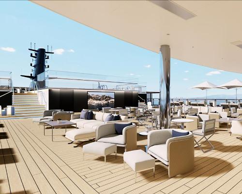 There will be a main pool on the yacht's top deck (deck 10) / The Ritz-Carlton Yacht Collection