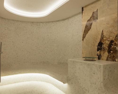 The steamroom is infused with aromatic essential oils / Corinthia
