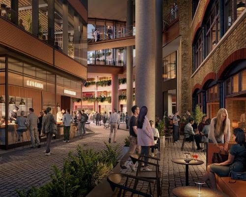 Public realm, arts facilities in the round and health and wellness will be part of the mix / Binyan/Foster + Partners