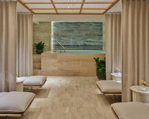 There are two hydrotherapy areas at the spa – one for women and one for men / St Regis Cap Cana Resort