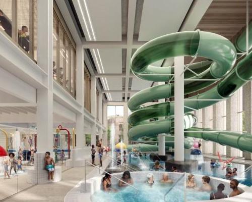 London's Woolwich Waves development will be based on regeneration, health and physical activity, with 482 homes