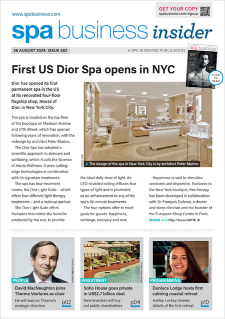 Spa Business insider magazine