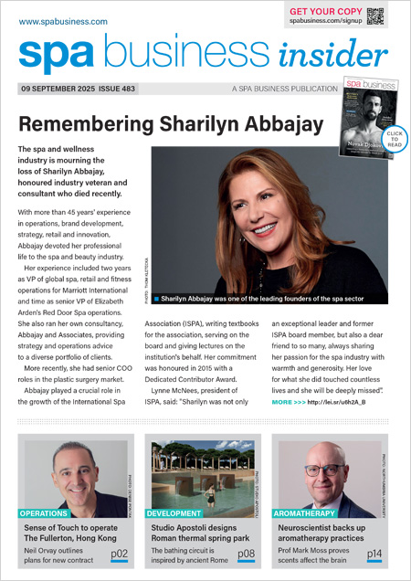 Spa Business insider magazine