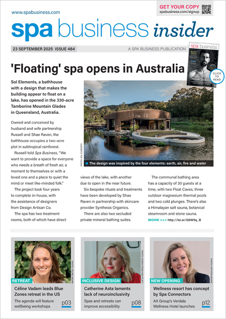 Spa Business insider magazine