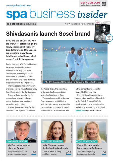Spa Business insider magazine