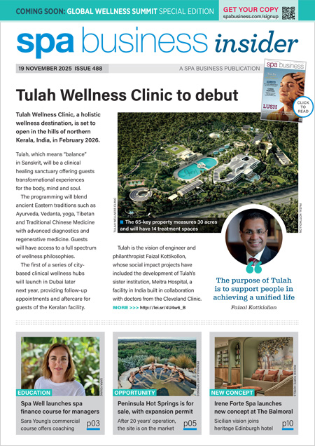 Spa Business insider magazine