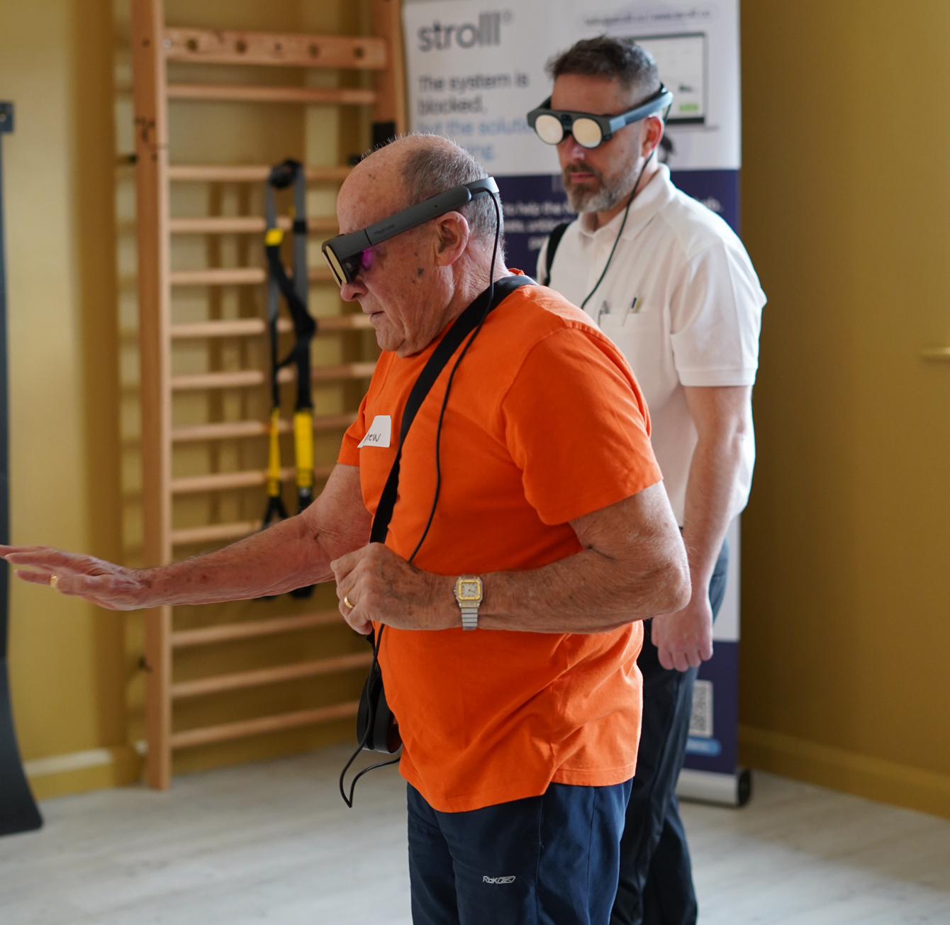 Wave Active offers Strolll augmented reality for balance and cognitive engagement