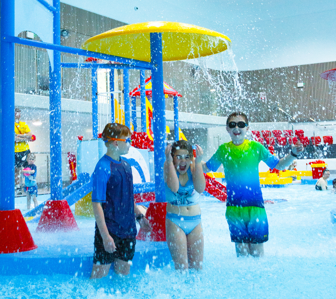 Kids at the pool